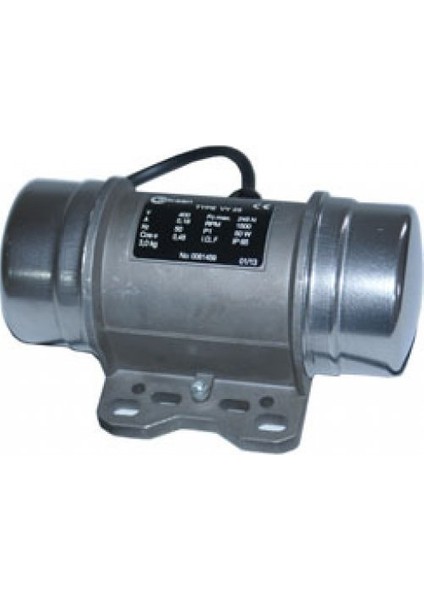 VX 20 M Mini Vibrasyon Motorları Monofaze (220 V) 3000 Devir 21 Kg, 206 N
