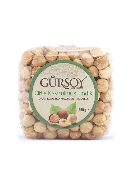 Çifte Kavrulmuş İç Fındık 250 gr Oturan Paket