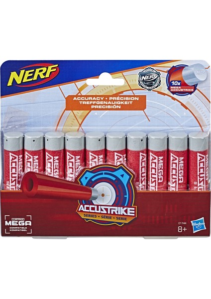 Mega Accustrike 10'lu Yedek Paket