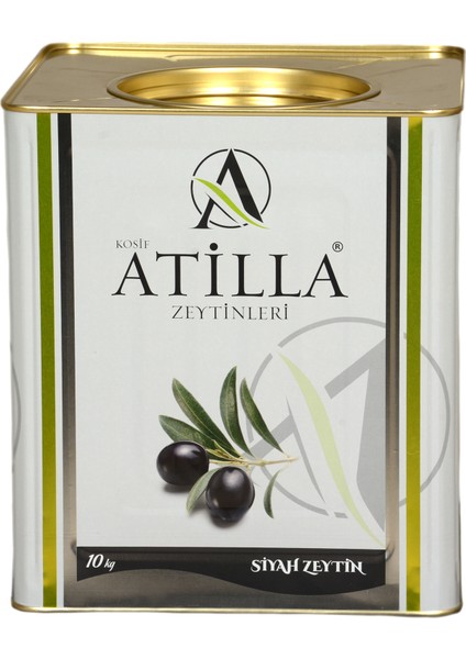 Atilla Zeytinleri 10 kg 261-290 Kalibre (Mega) Siyah Zeytin