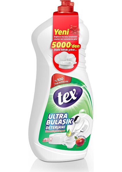 Ultra Bulaşık Detarjanı 1350 ml Elma Kokulu