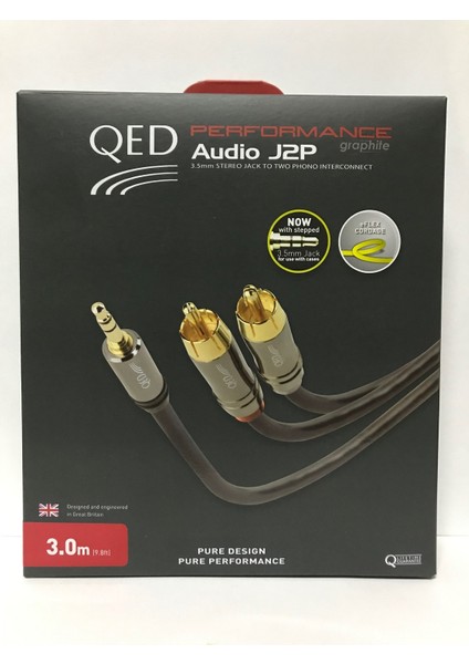 Qe-6501 Performance Audıo 3.5Mm / Rca Kulaklık Kablosu J2P - 3 Metre