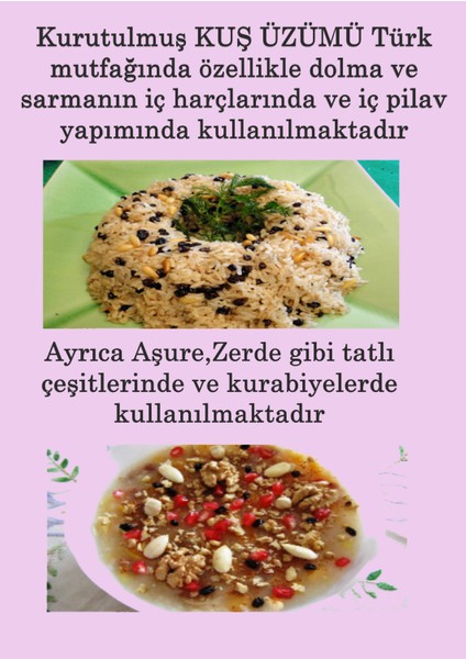 Baharat Kuş Üzümü 75 gr 3 adet