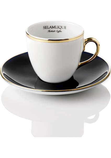 2'li Klasik Siyah Türk Kahvesi Fincanı fiyatları