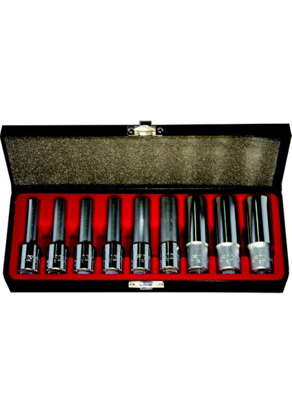 1/2'' Torx Lokma Seti 9 Parça