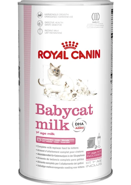 Royal Canin Babycat Milk Yavru Kedi Süt Tozu 300 gr + Biberon Seti