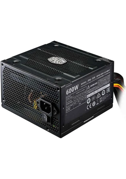 Cooler Master Elite V3 600W Aktif PFC 120mm Fanlı Power Supply PSU MPW-6001-ACABN1