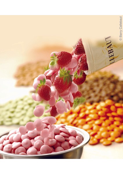 Çilekli Damla Çikolata (2.5 kg)