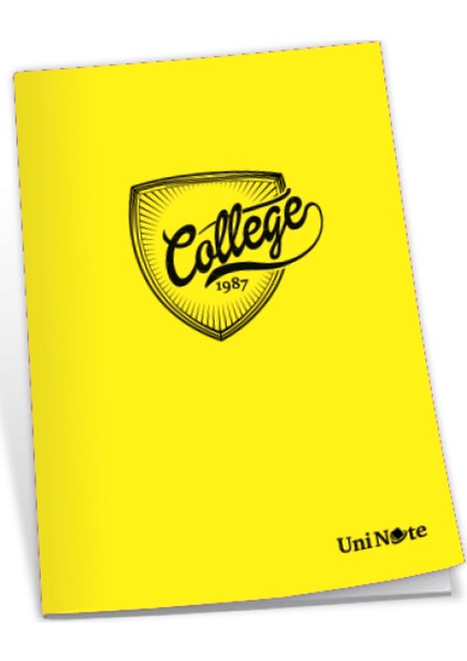 College Dikişli Pp Kapak A4 80 Yp. Düz