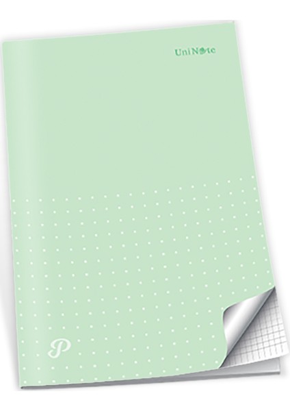 Pastel Dikişli Pp Kapak A4 100 Yp. Kareli