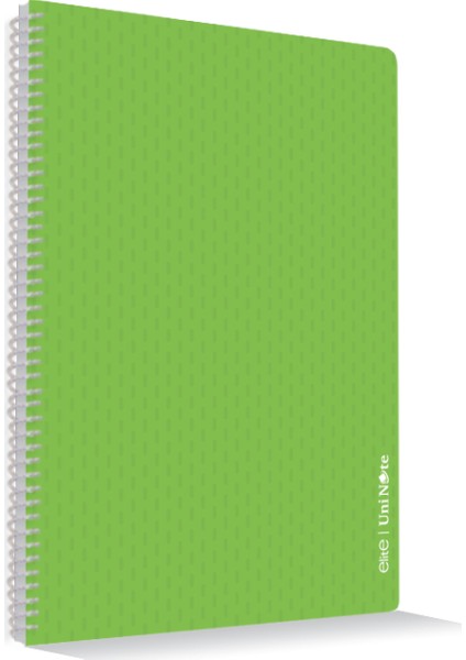 Elite Spiralli Pp Kapak A4 72 Yp. Kareli