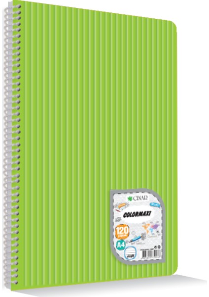 Colormaxı A4 Sp.Pp Kapak 120 Yp. Çizgili