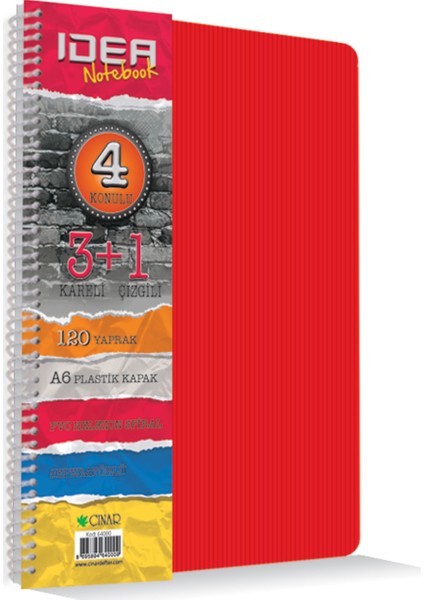 Idea 150 Yp.Ayraçlı Okul Def.4+1