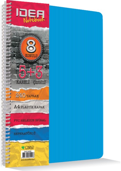Idea 240 Yp.Ayraçlı Okul Def.5+3