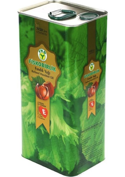 Fındık Yağı 3 lt Teneke