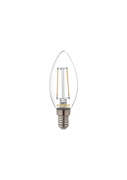 E14 LED Mum Rustik Filament Lamba 4.5W Sarı Işık