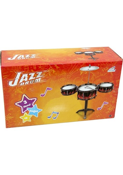 Jazz Drum Mini Bateri Setim