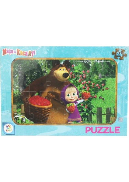 Maşa Koca Ayı 24 Parça Puzzle