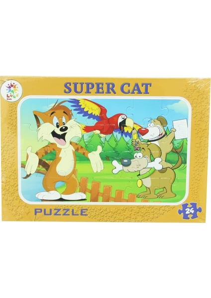 Super Cat 24 Parça Puzzle