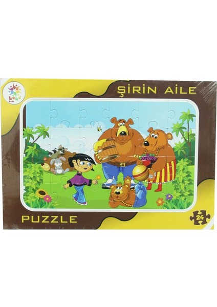 Şirin Aile 24 Parça Puzzle