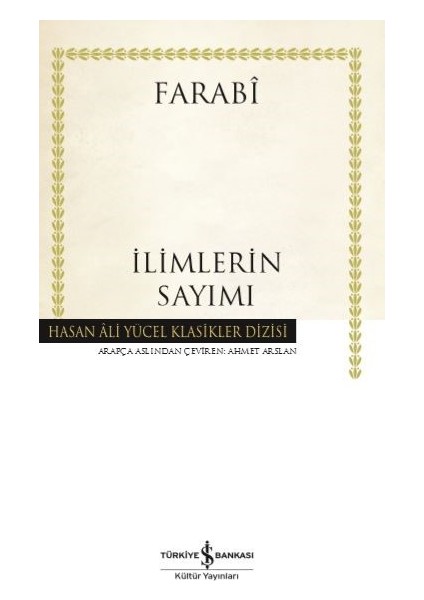 İlimlerin Sayımı - Farabi