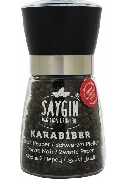 Karabiber - Seramik Öğütücülü Değirmen 200 gr