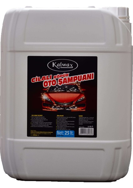 Cilalı Köpük Yıkama Temizleme Şampuanı 22 lt