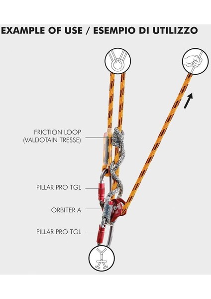 Climbing Technology Ct Orbıter Kırmızı A Makara