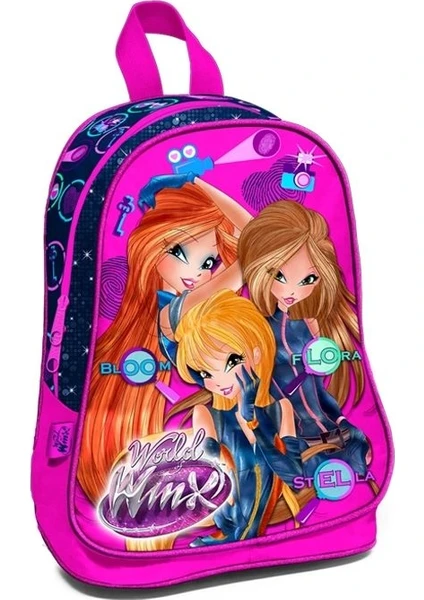 Winx Club Simli Kız Çocuk Anaokulu Çantası - Yaygan 63260