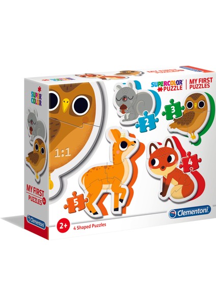 İlk Puzzle Koleksiyonum Forest Animals