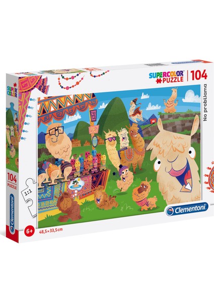 104 Parça Puzzle No Probllama