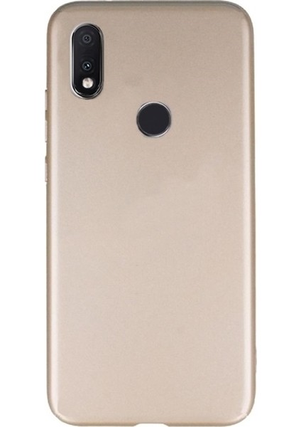 Samsung Galaxy M20 Kılıf Silikon Premier (Gold)