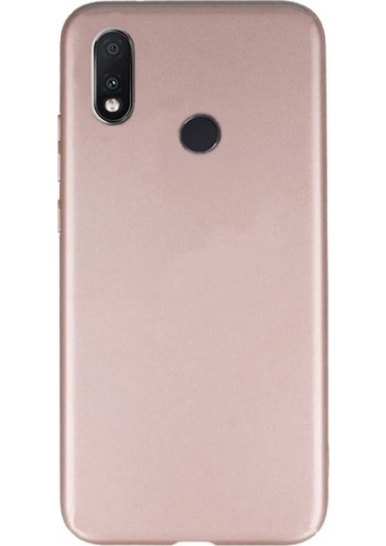 Samsung Galaxy M20 Kılıf Silikon Premier (Rose Gold) + Nano Cam Ekran Koruyucu