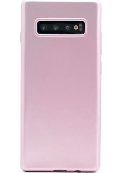 Samsung Galaxy S10 Kılıf Silikon Premier (Rose Gold)