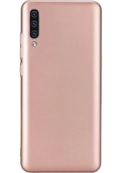 DVR Samsung Galaxy A50 Kılıf Silikon Premier (Rose Gold)