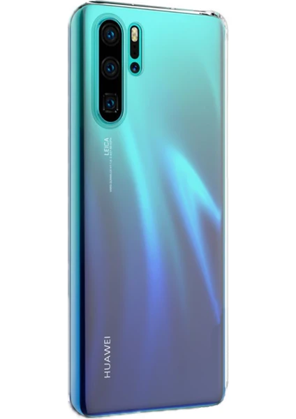 DVR Huawei P30 Pro Kılıf Silikon Şeffaf İnce