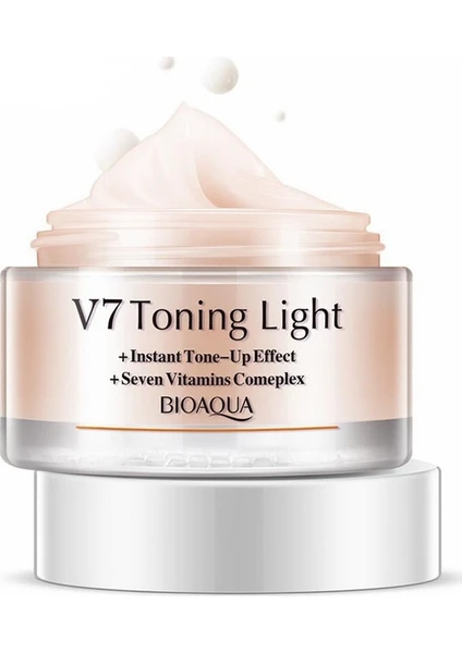 V7 Toning Light Doğal Renkli Nemlendirici Krem 50 gr