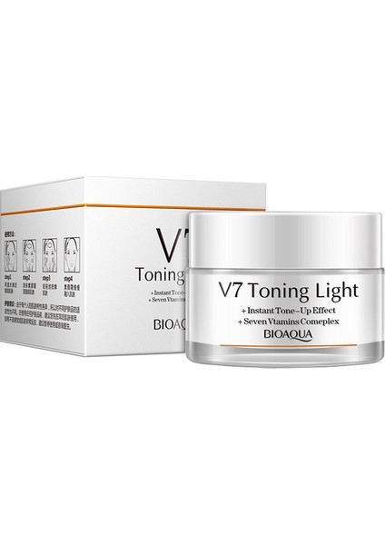 V7 Toning Light Nemlendirici Beyaz ve Aydınlık Görünüm Kremi 50 gr