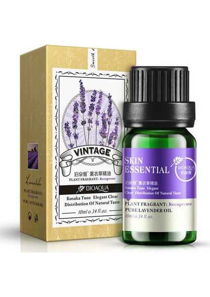 %100 Saf Lavanta Esansiyel Yağı 10 ml