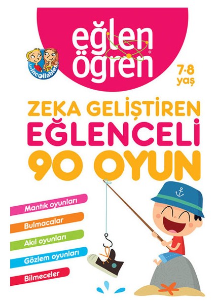 Eğlen Öğren Zeka Geliştiren Eğlenceli 90 Oyun 7 8 Yaş - Aslı Koç Uçar
