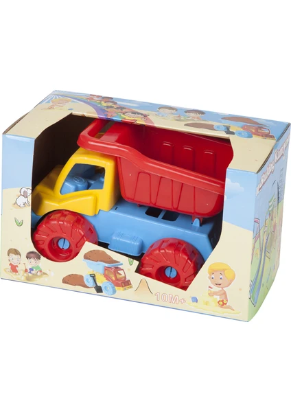 Güçlü Toys Oyuncak Kamyon Araba 4 Tekerlekli Damperli Kamyon