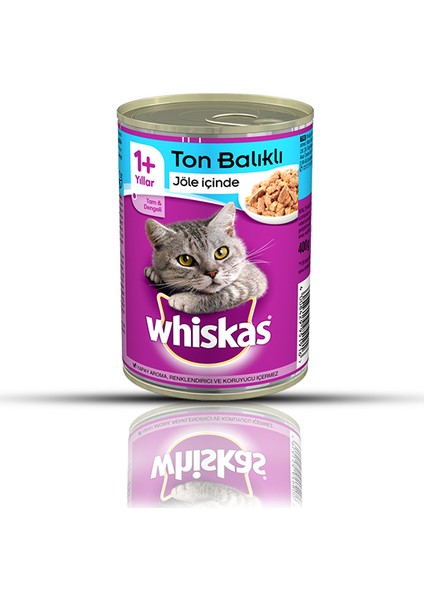 Ton Balıklı Konserve Kedi Maması 400 Gr x 12 Adet