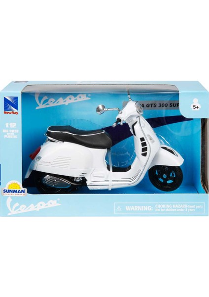 Vespa GTS 300 Süper Motor 1/12