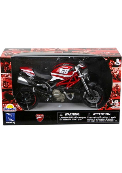 New Ray Toys Ducati Monster Model Motor 1/12