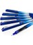 Uniball Roller Kalem Eye Needle İğne Uçlu 0.5 Mm 3 Lü Mavi Ub-185S 1