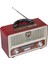 Meirer M 111 Bt Usb Sd Nostaljik Görünümlü Bluetoothlu Fm Am Sw Radyo 2