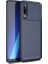 Jopus Xioami Mi 9 Kılıf Karbon Desenli Lux Negro Silikon - Lacivert + Tam Kaplayan 5D Ekran Koruyucu 1