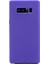 Note 8 Kılıf Premier Silikon Kılıf+3DCam Mor 1