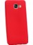Samsung Galaxy A5 2016 Kılıf Premier Silikon Kılıf+Nano Glass Koruyucu Kırmızı 1