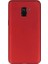 Samsung Galaxy A8 2018 Kılıf Premier Silikon+Nano Kırmızı 1
